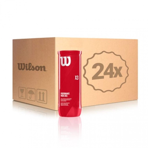 Bolas Wilson Cajon 72 Pelotas - 24 Botes de 3 uds - Wilson Padel Tenis